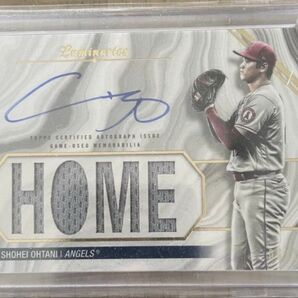 大谷翔平 直筆サインカード TOPPS Luminaries MOMAR-SO 15枚限定(6/15) 実使用ジャージ エンゼルス