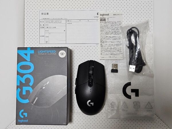 【美品】Logicool G ゲーミングマウス G304 LIGHTSPEED