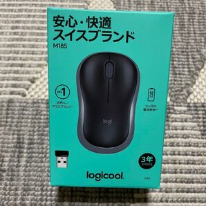 【値下げ】新品・未開封★logicool ワイヤレスマウス M185CG グレー(charcol)