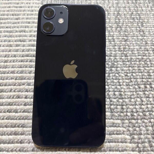 美品★iPhone12mini 黒 ブラック 256GB simフリー バッテリー100% (交換済)