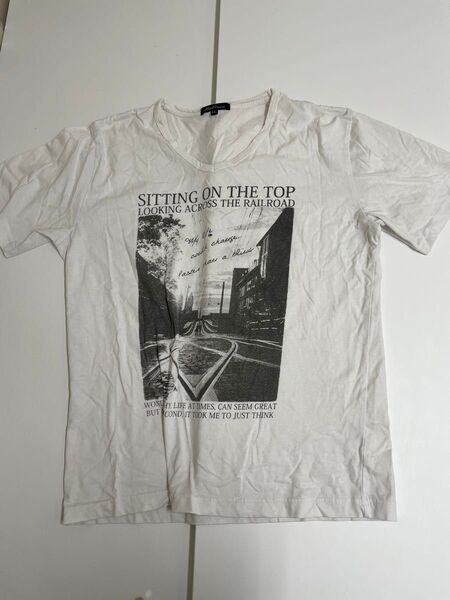 半袖Tシャツ 白 トップス サイズLL