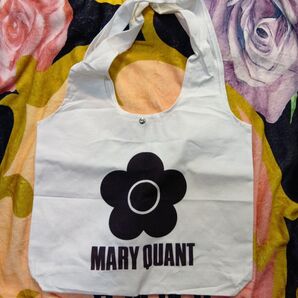 MARY QUANT マリークワント トートバッグ エコバッグ ホワイト 未使用