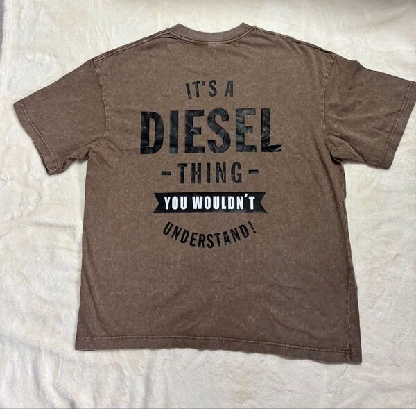 【新品】ダメージ加工 プリント Tシャツ Lサイズ相当