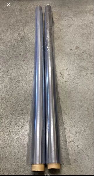 【お得セット送料込】透明ビニールシート 厚み0.30㎜、巾140㎝、合計約6m 工場、店舗、農業などの資材やリペア用として