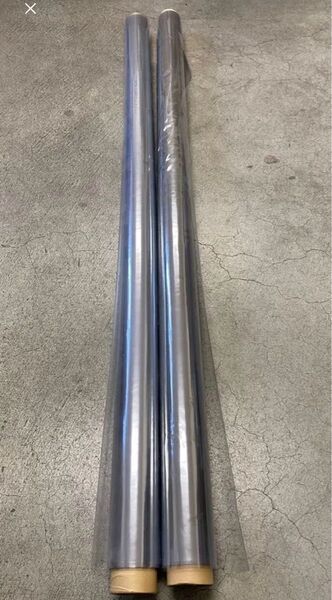【お得セット送料込】透明ビニールシート 厚み0.30㎜、巾140㎝、合計約6m 工場、店舗、農業などの資材やリペア用として