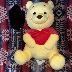 くまのプーさん ぬいぐるみ 赤いほっぺ グランデぬいぐるみ ゆったりVer.