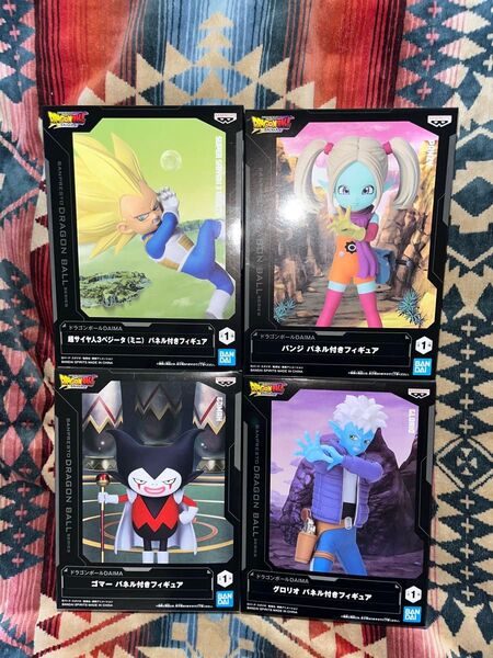 【開封発送】 ドラゴンボールDAIMA フィギュア ゴマー グロリオ ベジータ パンジ ドラゴンボール