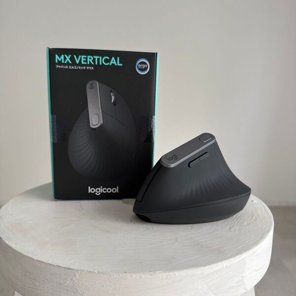 Logicool MXV1s MX Vertical sizeL エルゴノミクスマウス ブラック