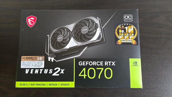 MSI GeForce RTX 4070 VENTUS 2X E 12G OC