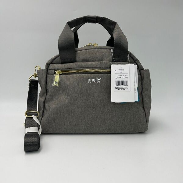 アネログランデ anello 2WAY ミニボストンバッグ GTT0472Z LGY