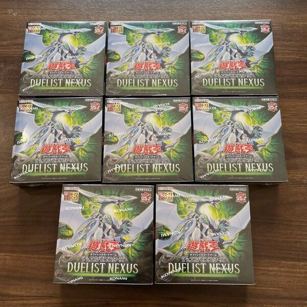 絶版 遊戯王 DUELIST NEXUS シュリンク付き 8BOX