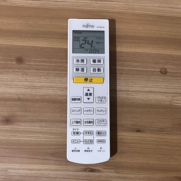 FUJITSU エアコン用リモコン AR-RDC4J