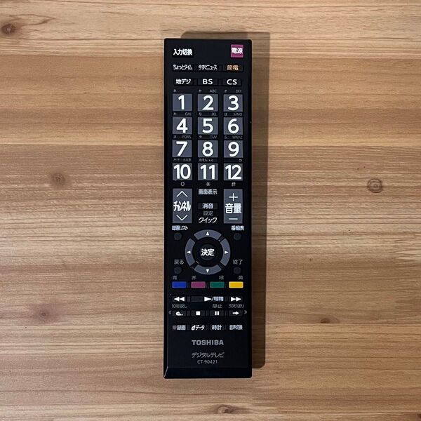 東芝 レグザ純正テレビリモコン CT-90421