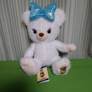 ユニベアシティ ディズニー デイジー テディベア ぬいぐるみ パフィー タグ付き ディズニーシー sサイズ