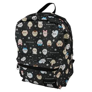 【新品】ちいかわ リュックサック キッズ ブラック 総柄