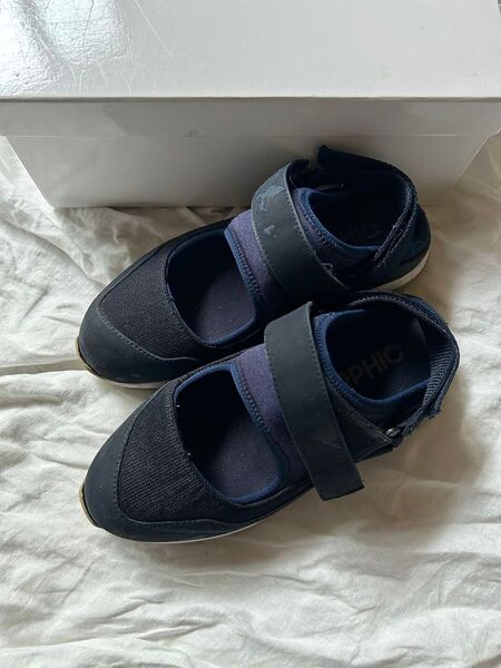 ORPHIC サンダル レディース ネイビー 37