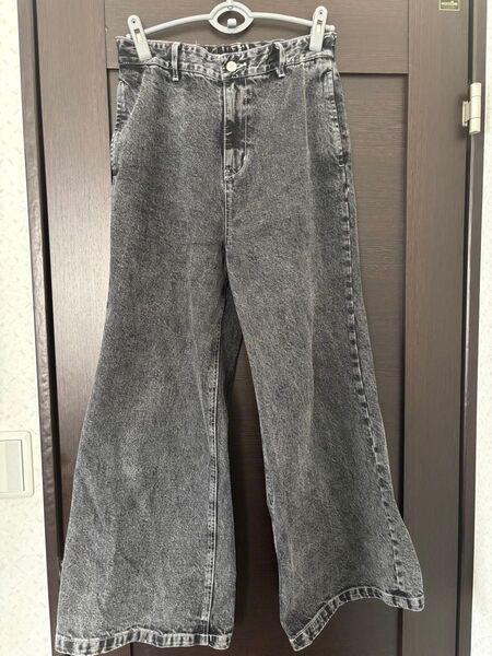 clel ヴィンテージデザイン フレアデニムパンツ