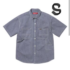 S. Supreme Loose Fit S/S Denim Painter Shirt 半袖シャツ ストラップ