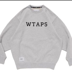 M. WtapsACADEMY / SWEATER / COTTON / ASH GRAY (251ATDT-CSM03)