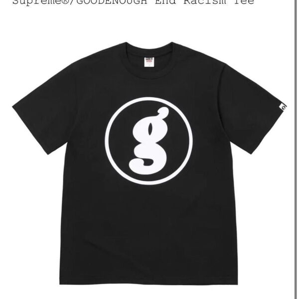 M. Supreme x GOODENOUGH End Racism Tee "Black"