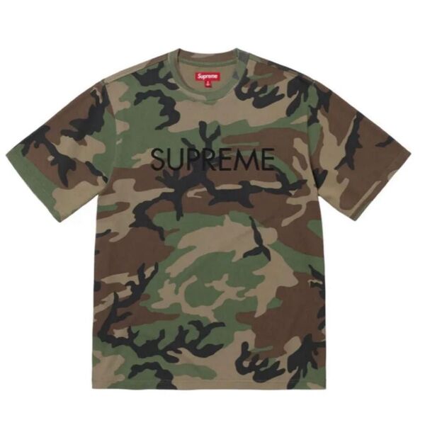 M. Supreme Capital S/S Top "Woodland Camo" シュプリーム カモ Tシャツ
