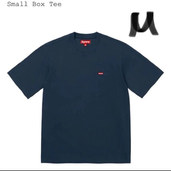M. Supreme Small Box Tee Tシャツ Navy ネイビー box logo