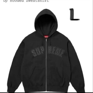 25SS Supreme x B.B. Simon Zip Up Hooded Sweatshirt "Black" パーカー
