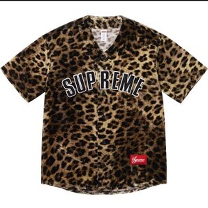 M. 25SS. Supreme Velvet Baseball Jersey ベルベット ベースボール ジャージ
