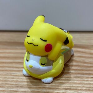 ポケモン ピカチュウ&ワンパチ ソフビ 指人形