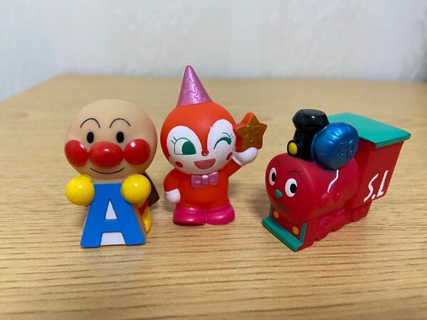 アンパンマン ドキンちゃん SLマン 指人形 3個セット