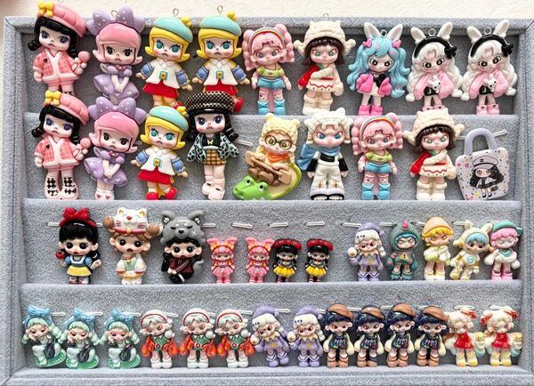 商品追加*1個40円~*ビーズ*カン付きチャーム*デカパ*デコパ*フィギュア