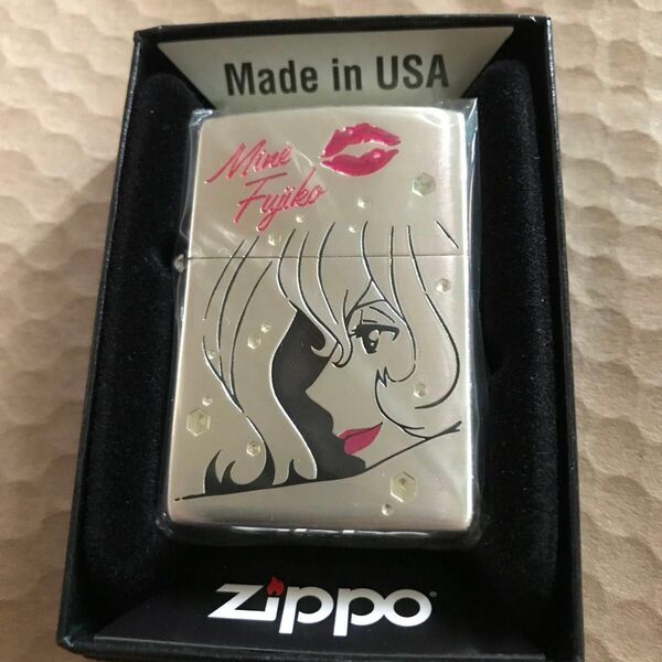 峰 不二子 zippo 未使用 ルパン三世 ルパン3世 ふじこ ジッポー オイルライター 写真の個体を発送
