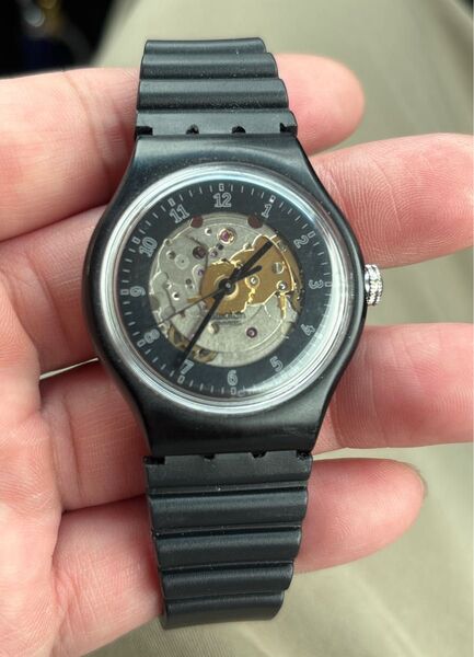 swatch automatic 腕時計