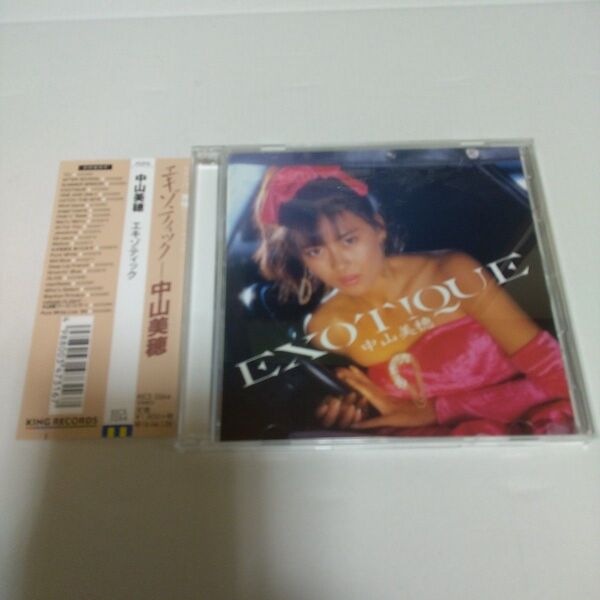 中山美穂 / EXOTIQUE エキゾティック 再発盤CD 松本隆 筒美京平 WAKUWAKUさせて アイドル