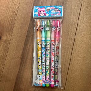 平成レトロ ロケット鉛筆 5本セット 未使用