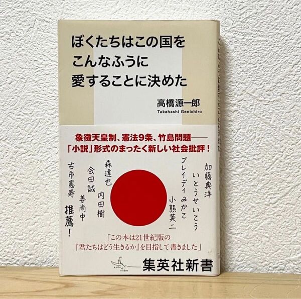 ▼ぼくたちはこの国をこんなふうに愛することに決めた(集英社新書 0912)高橋源一郎/著 帯有り 初版 中古 【萌猫堂】