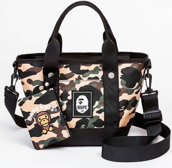 BAPE KIDS◆A BATHING APEア ベイシング エイプトート&財布