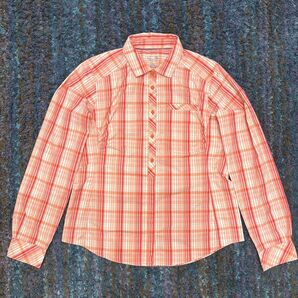 Mountain Hardwear レディース テラレイクテックL/Sシャツ ハーフボタンシャツ Sサイズ 長袖