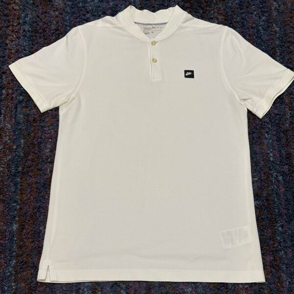Nike Golf Modern Fit Lサイズ ポロシャツ Dri-Fit 半袖 白 ホワイト