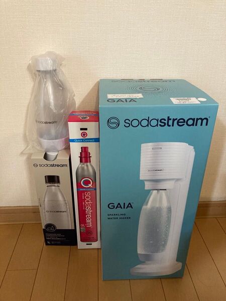 新品未使用ソーダストリーム GAIA フルセット