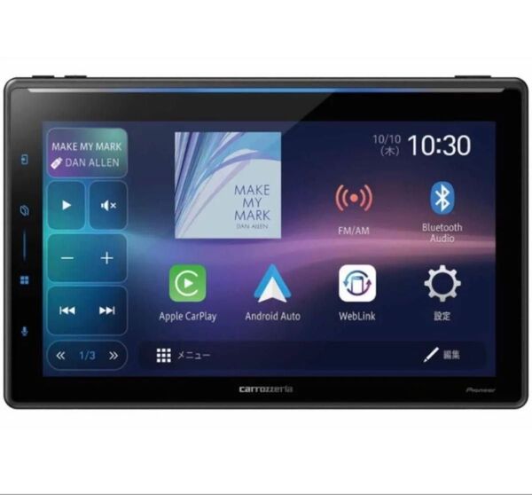 カロッツェリア/carrozzeria/Apple CarPlay/Android Auto/DMH-SF900/10.1V型HD