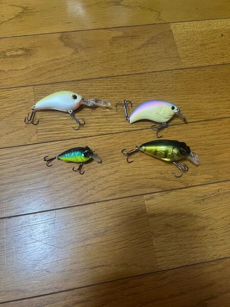 ルアーセット クランクベイト 4個セット