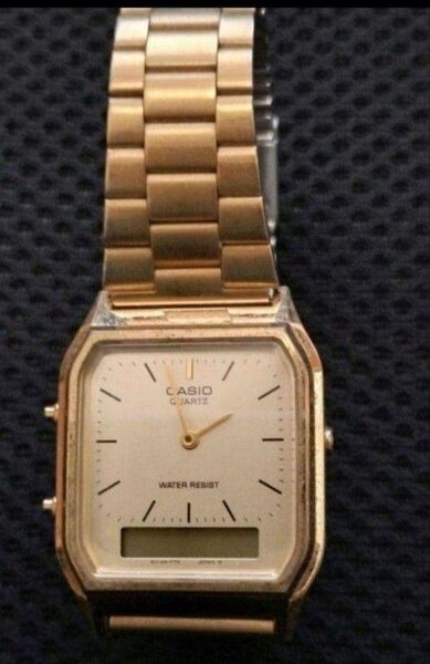 CASIO AQ-230GA-9D ゴールド 腕時計 1307