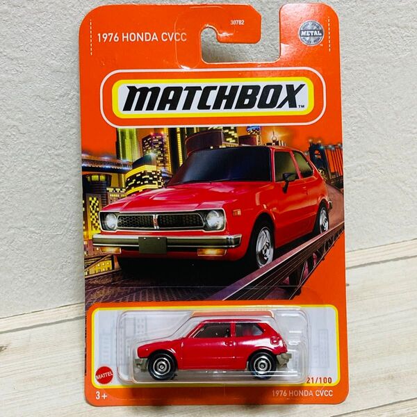 マッチボックス 1976 HONDA CIVIC ホンダ シビック 赤