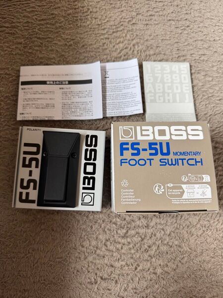 ほぼ新品 BOSS FS-5U フットスイッチ