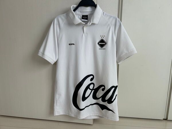 SOPH. F.C.Real Bristol COCA-COLA ポロシャツ ブリストル f.c.r.b コカコーラ