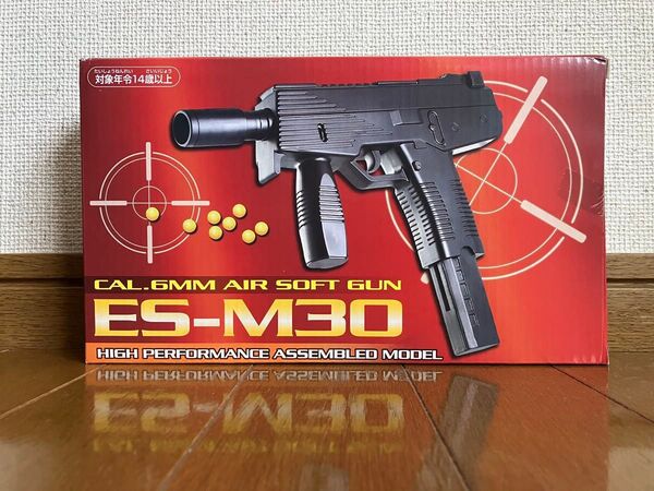 新品未開封 エアソフトガン BBガン ES-M30 トイガン トキワ商事