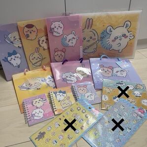 ちいかわ ステーショナリー 12点セット 新品 文房具 文具 ノート シール ファイル バッグ