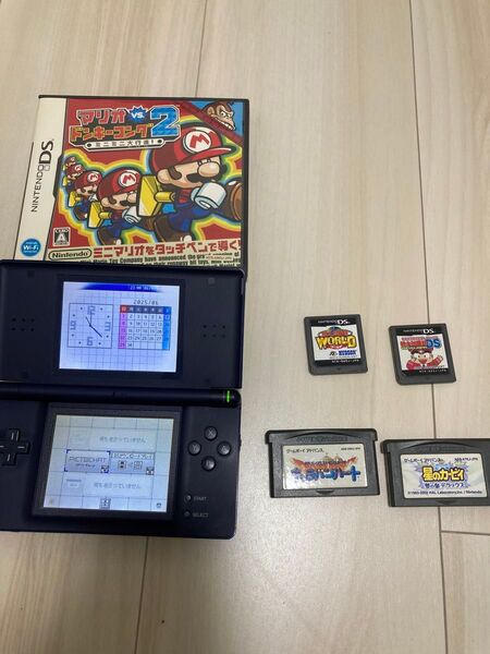 ニンテンドーDS lite エナメルネイビー+おまけ