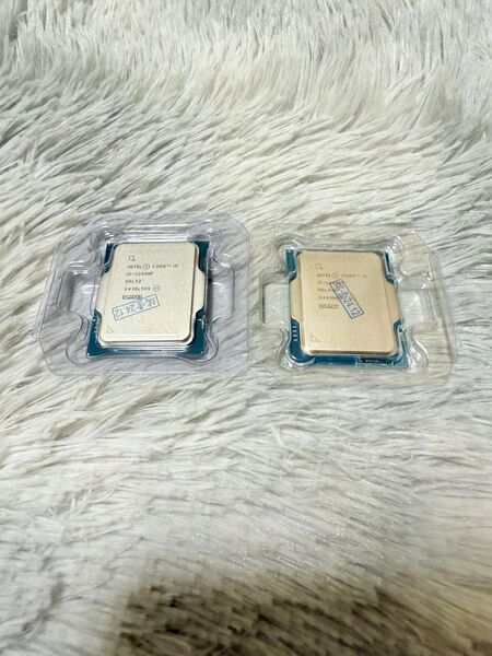 Intel Core I5-12400f Cpu プロセッサ、2.5ghz 6 コア 12スレッド、65ワット、10nm、(2台)
